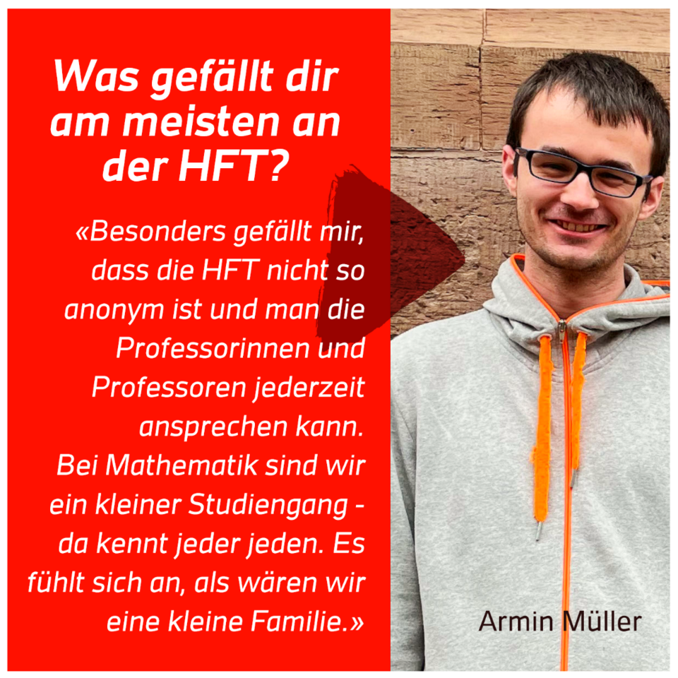 Statement Was gefällt dir am meisten an der HFT?
